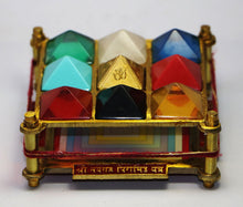 Load image into Gallery viewer, Navgrah Pyramid Yantra Chawki
