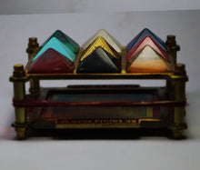 Load image into Gallery viewer, Navgrah Pyramid Yantra Chawki