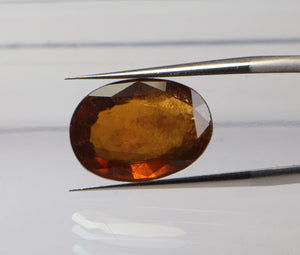 Hessonite(Ceylon) - 7.70 Carat