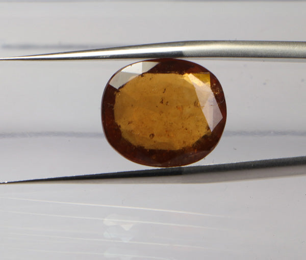 Hessonite(Ceylon) - 5.95 Carat