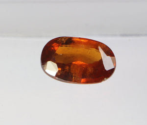 Hessonite(Ceylon) - 6.50 Carat