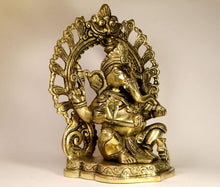 Load image into Gallery viewer, Ganpati Maharaj Pure Brass Idol