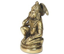 Load image into Gallery viewer, Lord Hanumana sitting on his knee idol - Rudradhyay