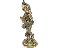 Load image into Gallery viewer, Lord Krishna playing flute idol - Rudradhyay