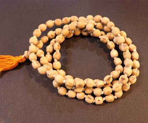 108+1 beads Tulsi mala (Spherical shape) - Rudradhyay