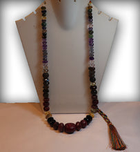 Load image into Gallery viewer, 500ct 100% pure mix stone mala or necklace - Rudradhyay