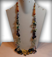 Load image into Gallery viewer, 415ct 100% pure mix stone mala or necklace - Rudradhyay