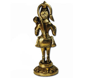 Lord Hanumana pure antique brass idol - Rudradhyay