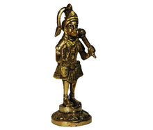 Load image into Gallery viewer, Lord Hanumana pure antique brass idol - Rudradhyay