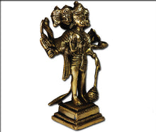 Load image into Gallery viewer, Panchmukhi Hanumana pure brass idol - Rudradhyay