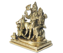 Load image into Gallery viewer, Shiv Parivar pure brass idol (2kg) - Rudradhyay
