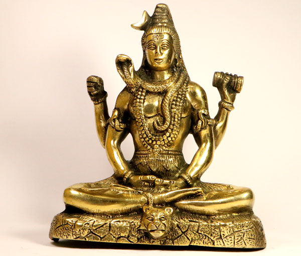 Lord Shiva in Dhyaan position idol