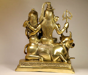 Shiv Parivar Pure Brass Idol(4.4kg)