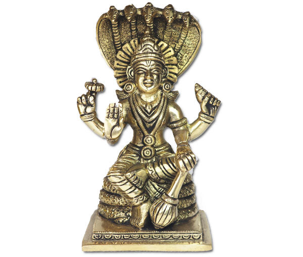 Buy Idol Collections Multicolor Brass Buddha Mudra Pose Statue, Idol  Collections Gold Lord Vishnu And Goddess Lakshmi 17.5 Inch Online at Best  Prices in India - JioMart.