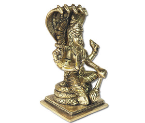 Lord Vishnu (Narayana) sitting on Sheshnag - Rudradhyay